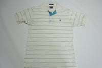 Munsingwear Penguin Made In USA Vintage 80's Striped Golf Polo Shirt