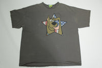 Scooby Doo Soldier Salute Vintage Y2K Stars Stripes Military Freeze Cartoon T-Shirt