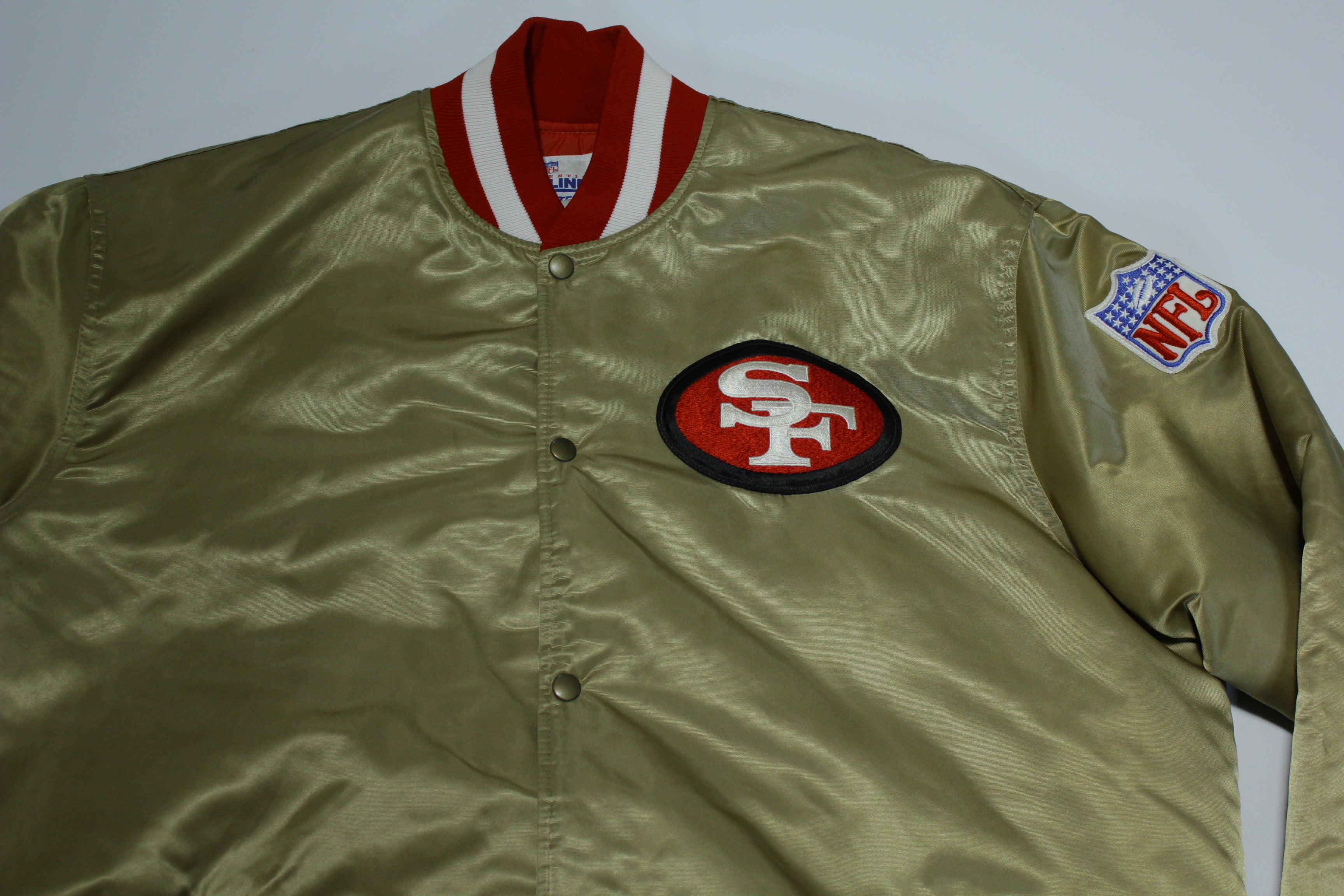 Vintage 1990s San Francisco 49ers NFL Full Zip Starter Jacket