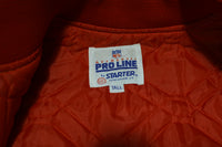 San Francisco 49ers Vintage 80's Satin NFL Quilt Lined Made in USA Starter Jacket