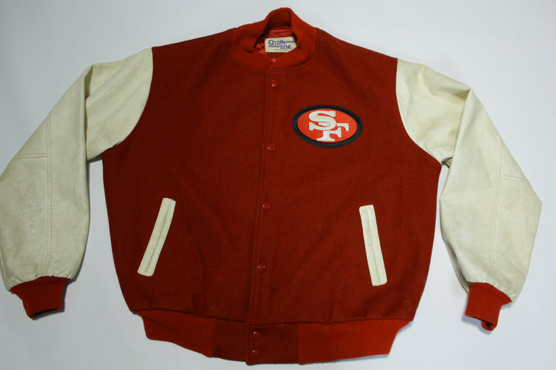 San Francisco 49ers Vintage 80's Satin Chalk Line Made in USA Quilt Li –  thefuzzyfelt