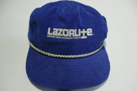 LazorLite Import Parts Corduroy Vintage 80s Adjustable Back Snapback Hat