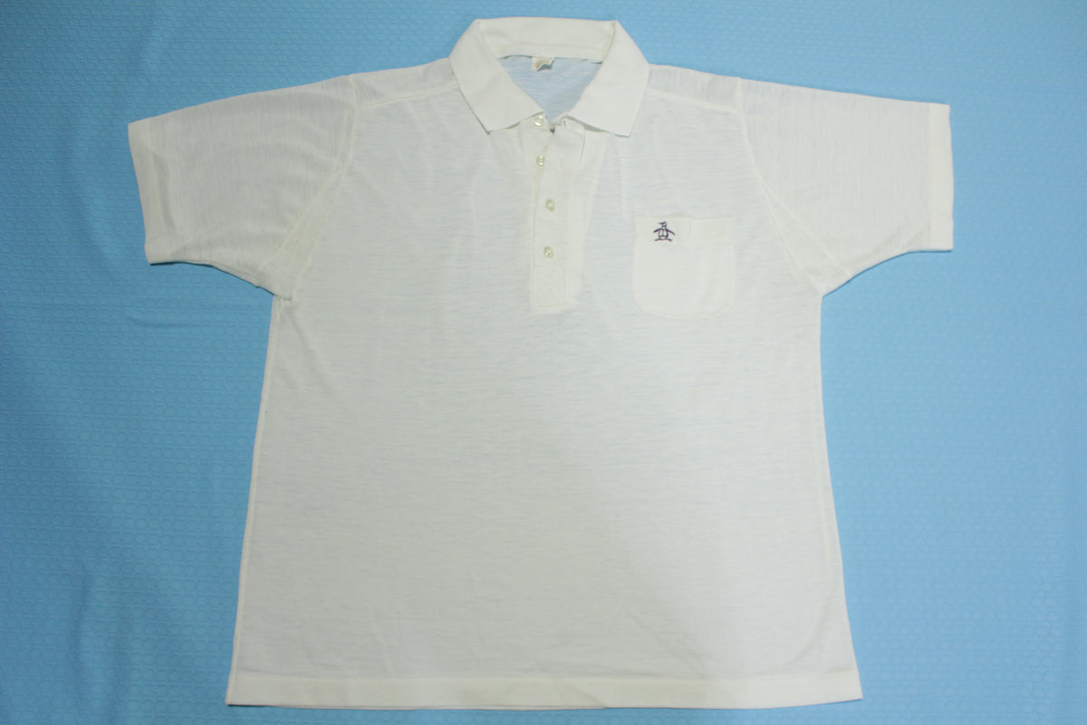 Munsingwear Ultra Thin Penguin Vintage 80's Polo Golf Shirt