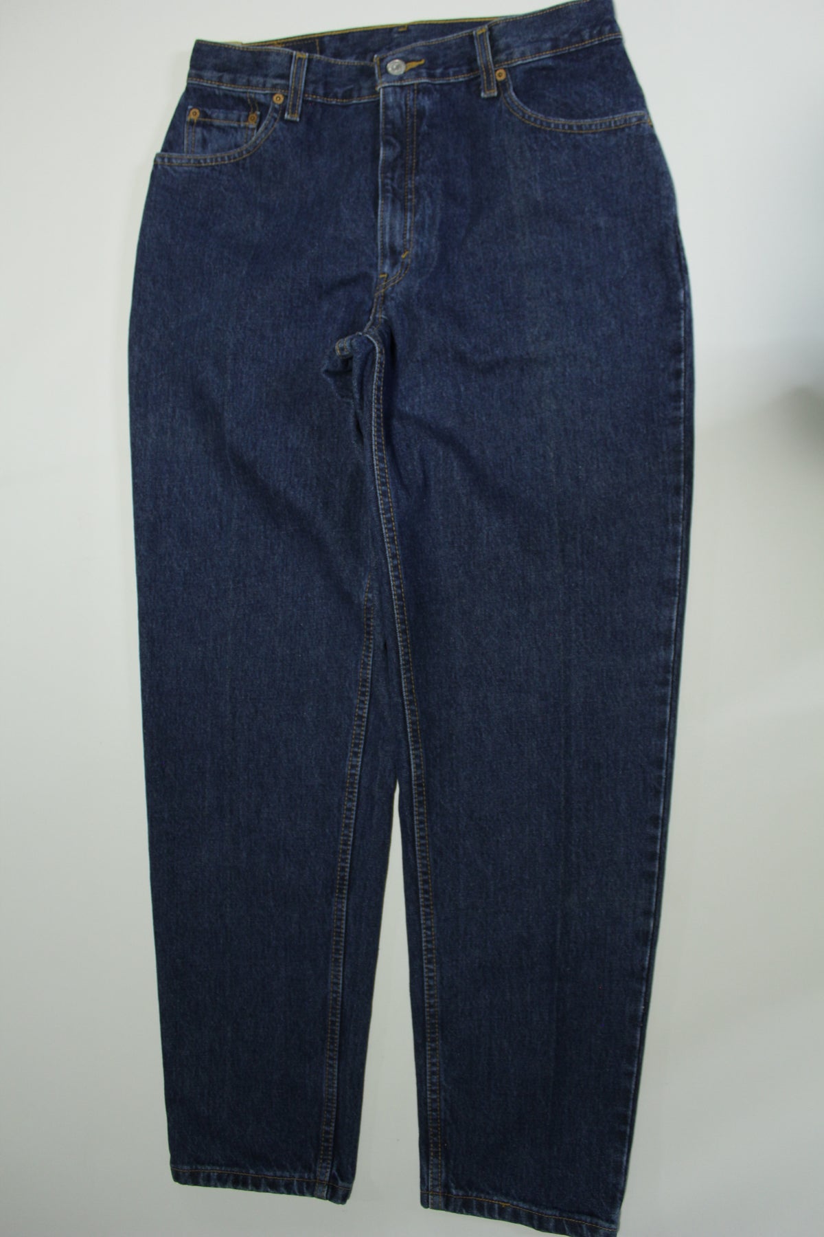 Levis Y2K 550 Vintage 2000 NWT Deadstock Relaxed Fit Tapered Leg  Denim Blue Jeans