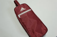Adidas Santiago II Vintage 90's Shoe Cleat Zip Up Spell Out Bag