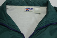 Reebok Color Block Vintage 90's Lightweight Zip Up Windbreaker Jacket