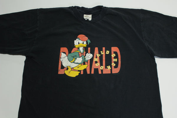 Donald Duck Angry Vintage 90's Disney Carolina Connection Single Stitch T-Shirt
