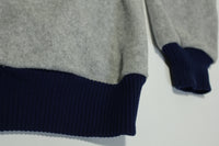 Patagonia Vintage 70's 80's Pullover Fleece Quarter Zip Mock Collar Big Label Jacket
