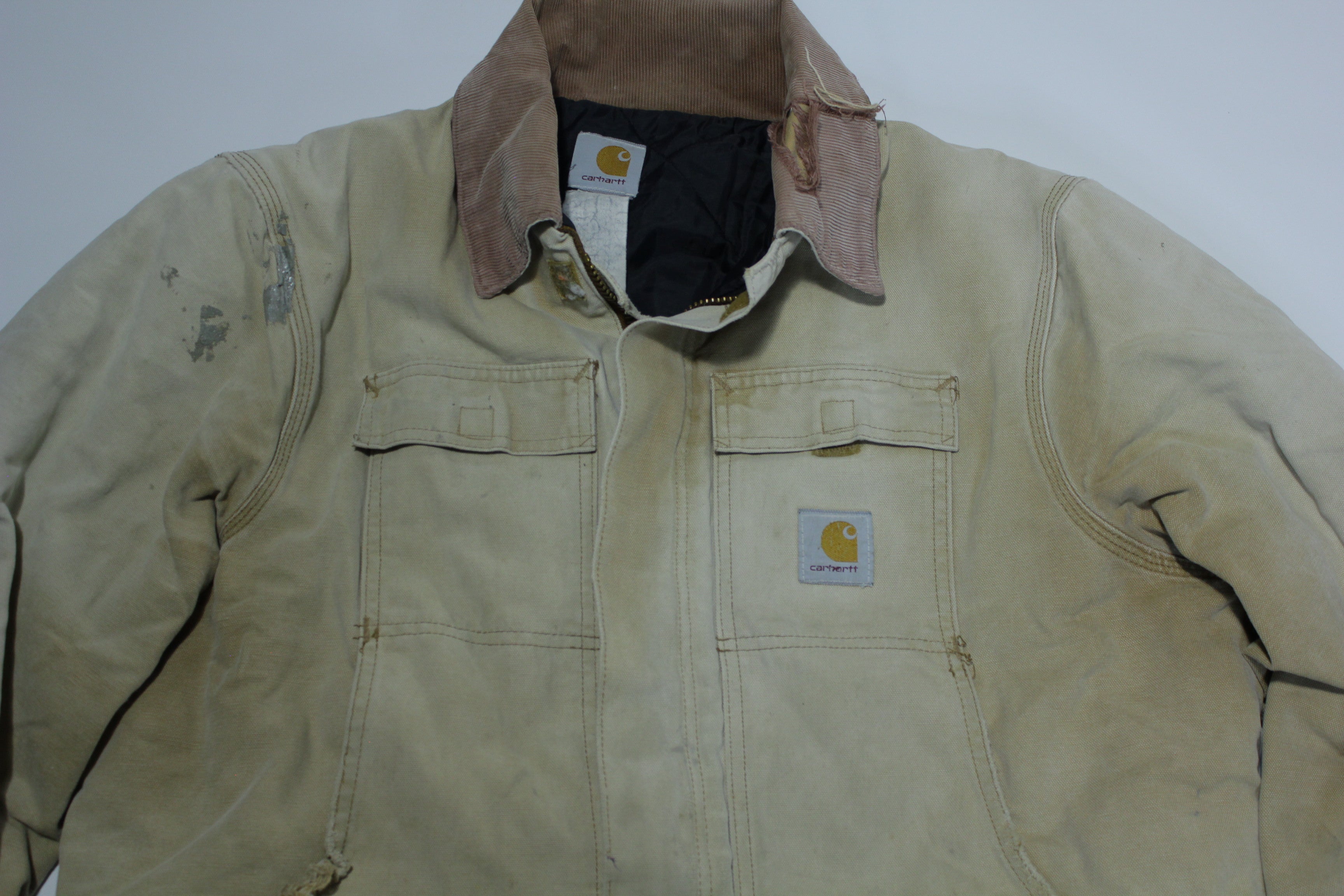 Carhartt Vintage C03 Y2K BRN Traditional Chore Canvas Duck Work Jacket thefuzzyfelt