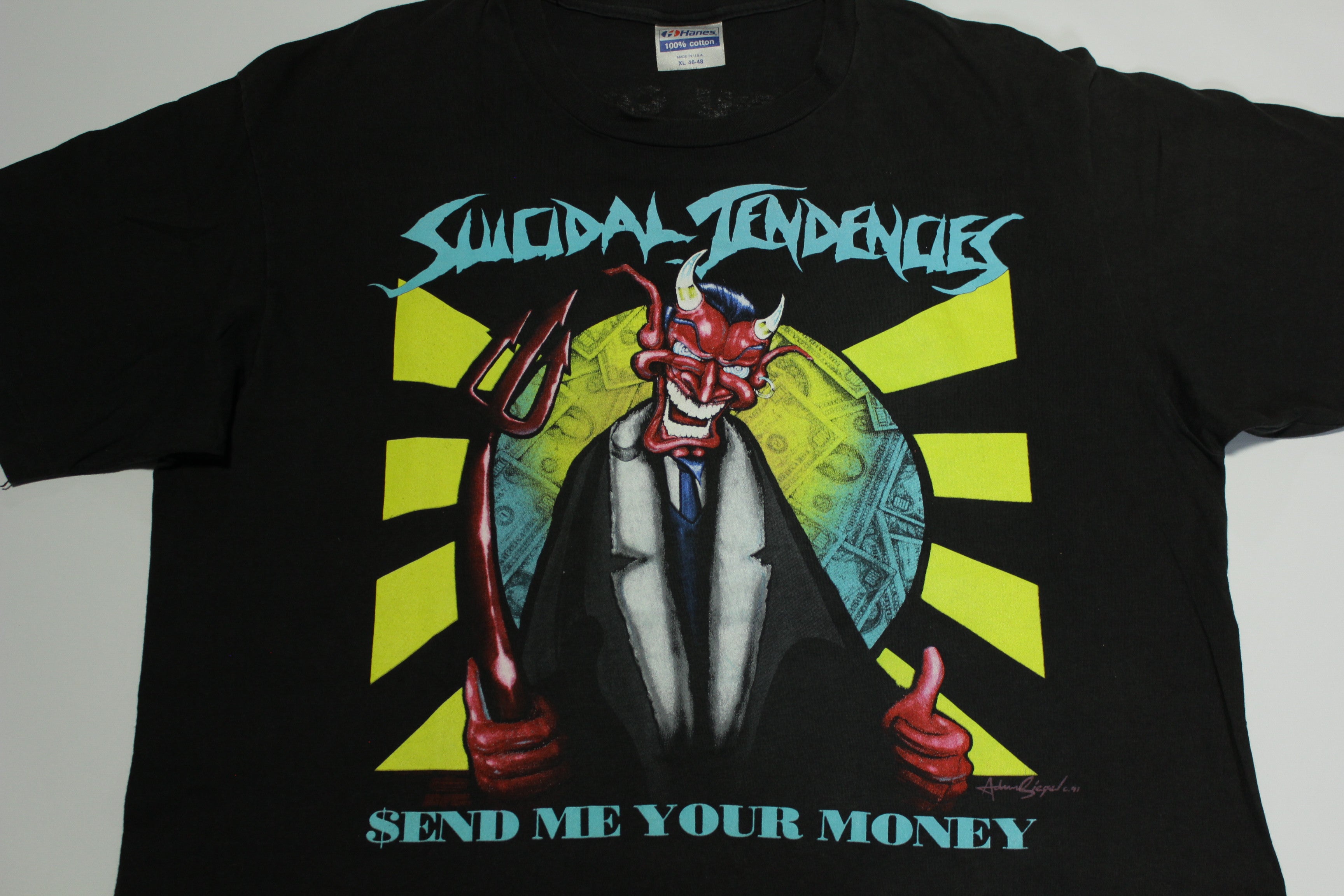 Suicidal Tendencies Vintage 90's Send Me Your Money Adam Siegel ...