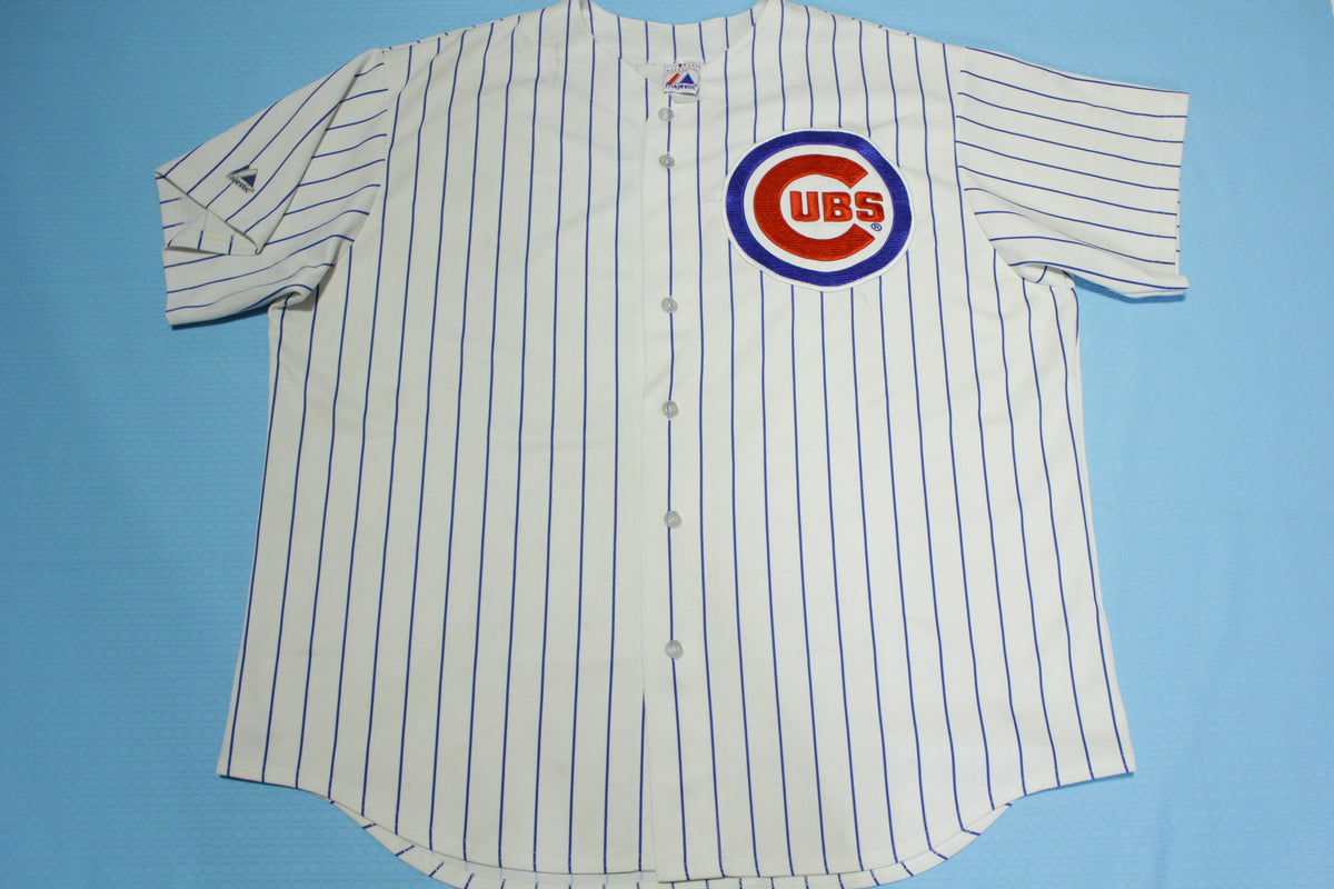 Chicago Cubs Vintage 90's Majestic Button Up Sewn Patch Pin