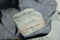 Levis 501xx Vintage 90's Made in USA Denim Blue Jeans