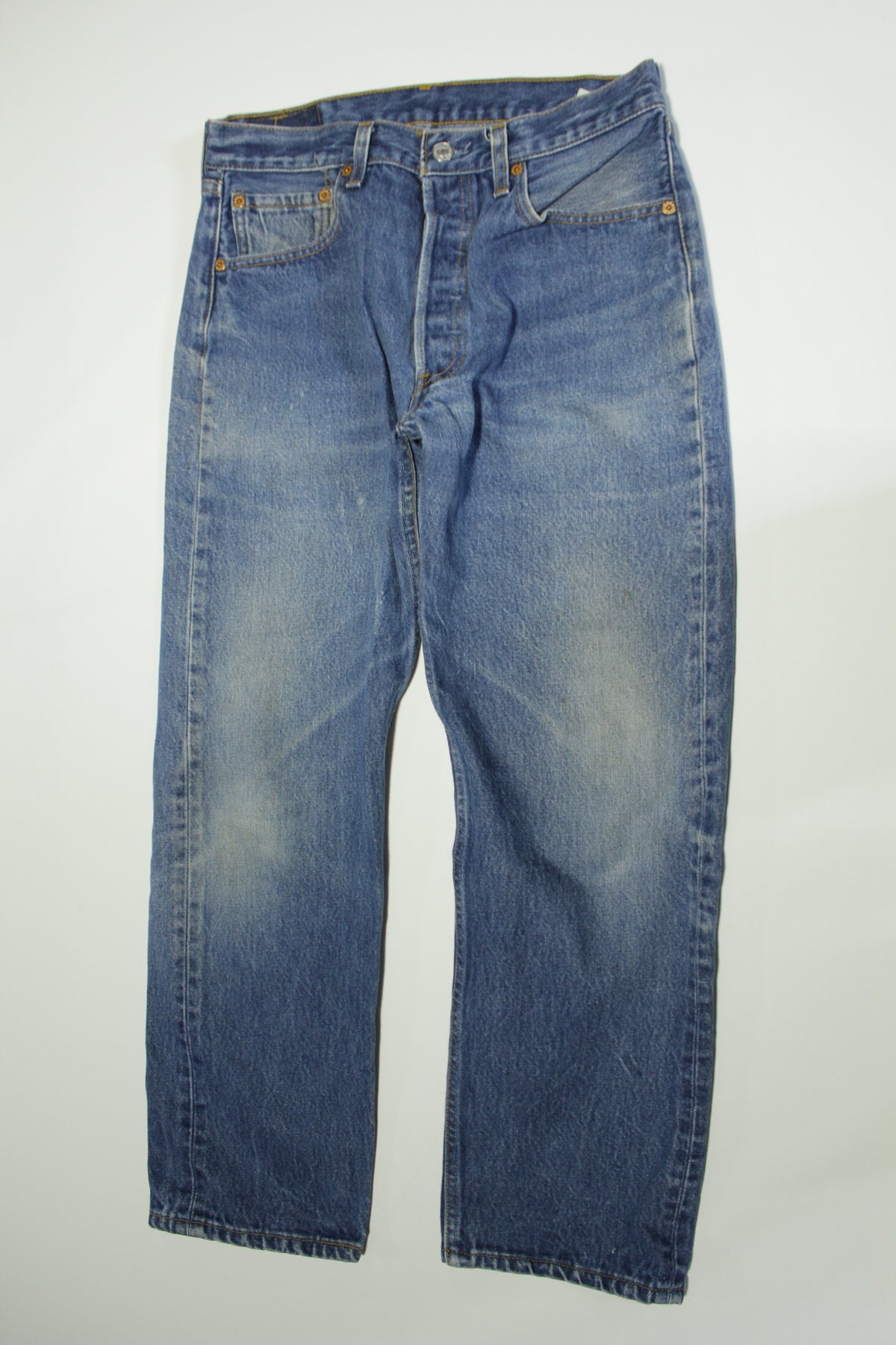 Levis 501xx Vintage 90's Made in USA Denim Blue Jeans