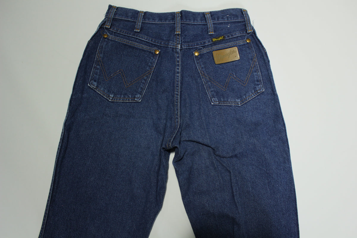 Wrangler 13MWZMR Vintage 80's High Waist Made in USA Cowboy Rodeo Denim Mom Jeans