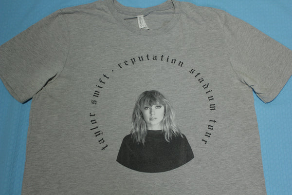 Taylor Swift 2018 Reputation Stadium Tour City Concert List T-Shirt