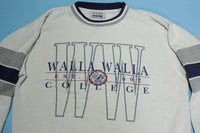 Walla Walla College Place Vintage 90's Crewneck Sweatshirt