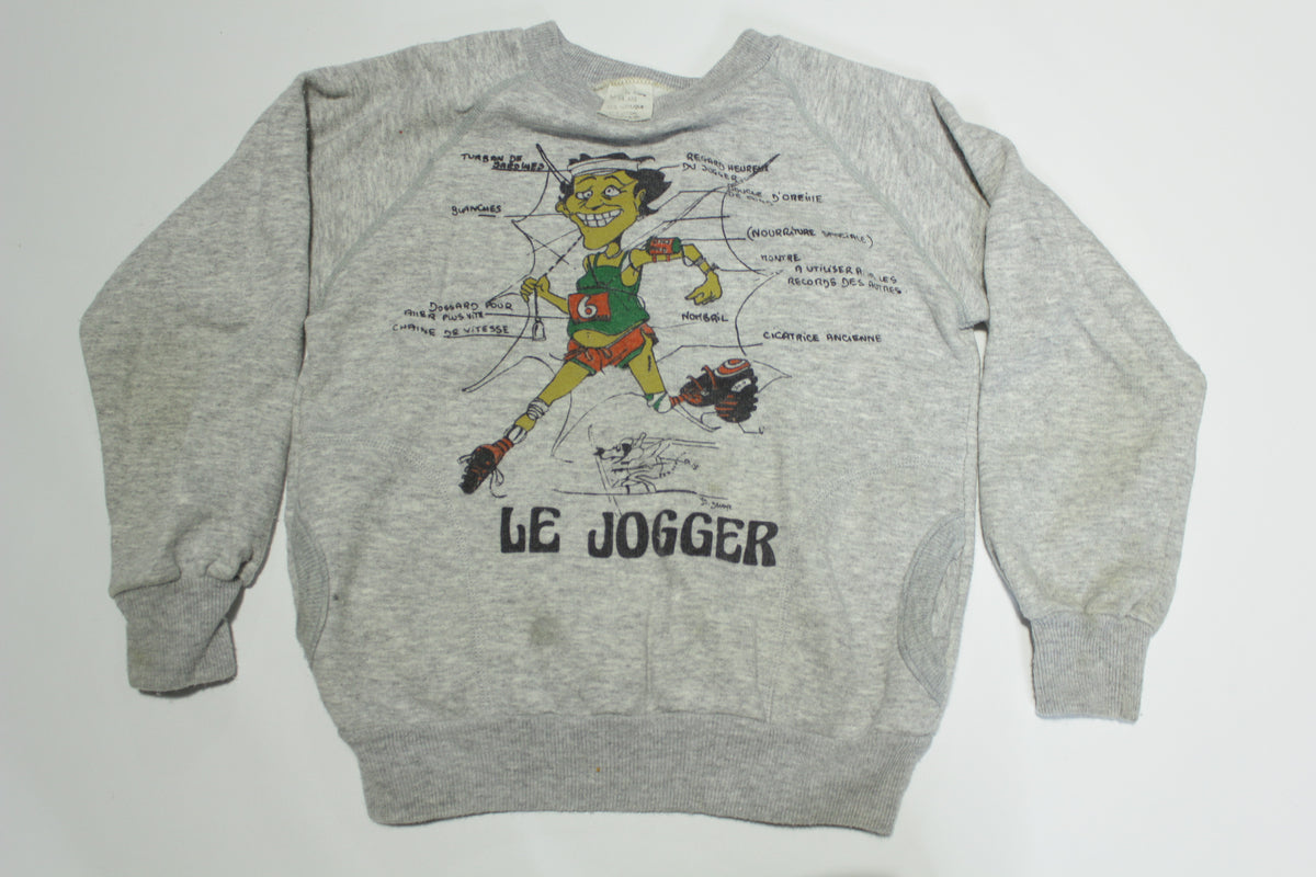 Le Jogger French Vintage 80's Crewneck Sweatshirt