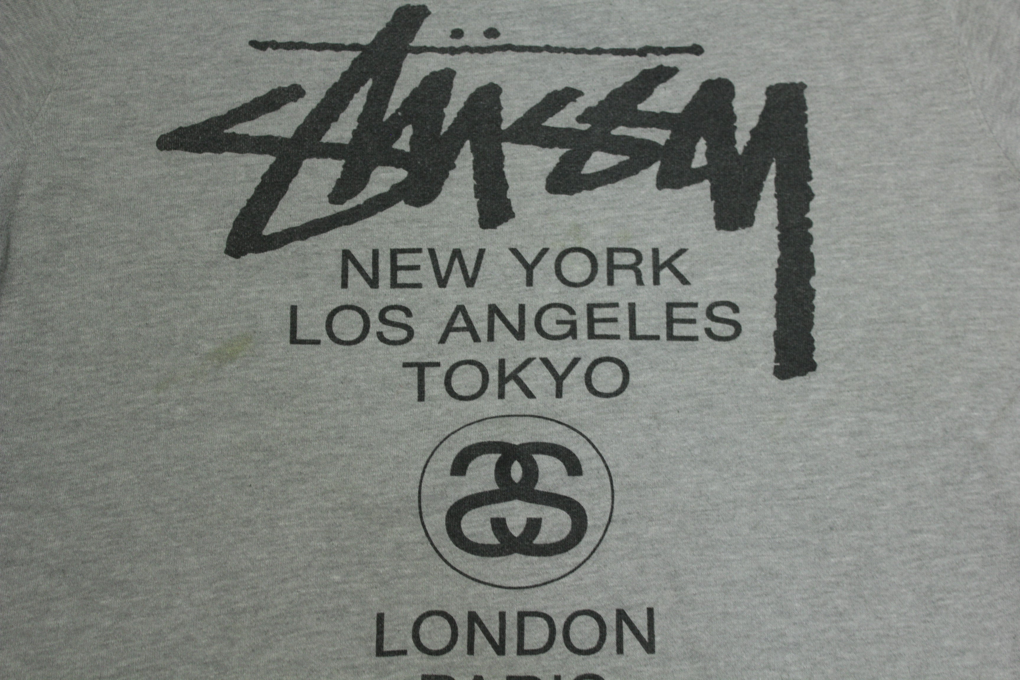 Stussy NY LA Tokyo Brooklyn Compton Crewneck Sweatshirt – The