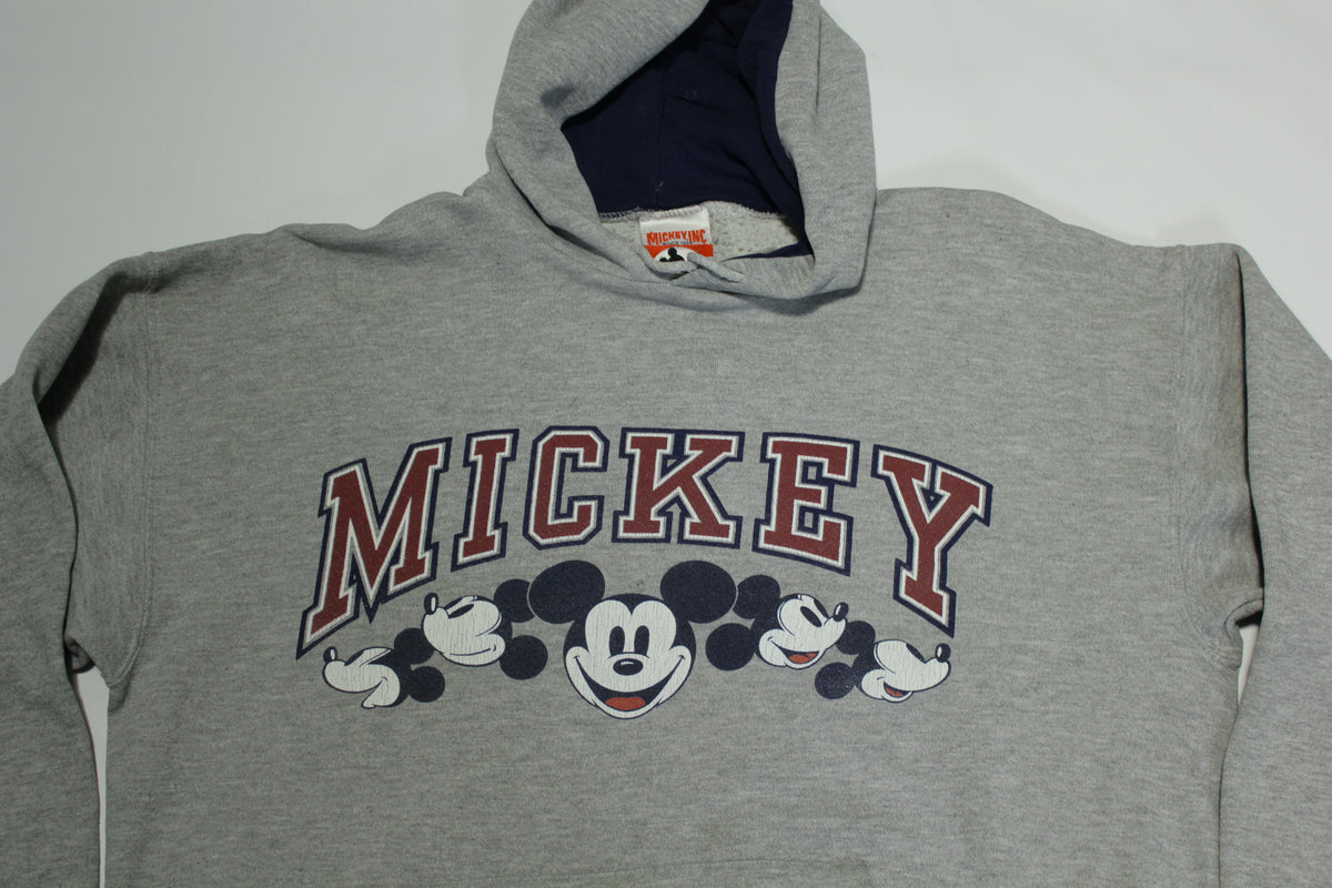 Mickey Inc Vintage 90's Distressed Hoodie Sweatshirt