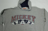 Mickey Inc Vintage 90's Distressed Hoodie Sweatshirt