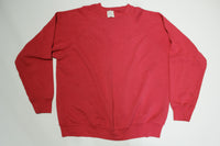 Tultex Vintage 80's Pink Blank Crewneck Sweatshirt