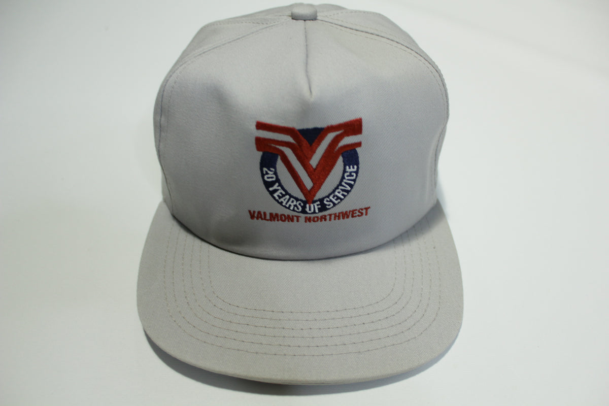 Valmont Northwest 20 Years of Service Vintage 80's K Products Brand Snapback Hat