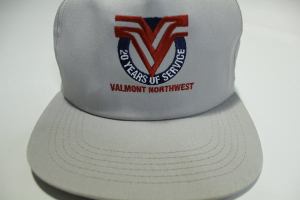 Valmont Northwest 20 Years of Service Vintage 80's K Products Brand Snapback Hat
