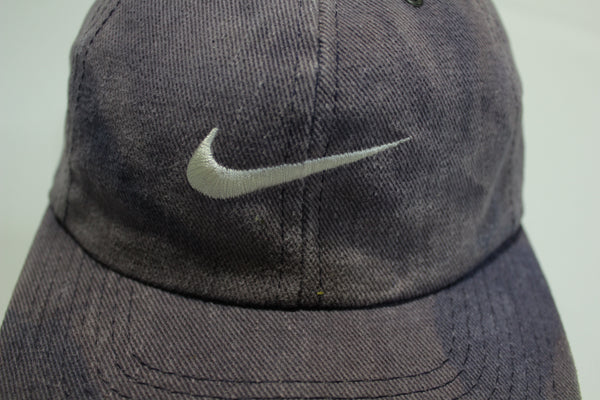 Nike Vintage Made in USA Denim 90's Adjustable Back Hat