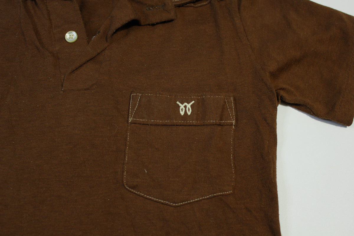 Wrangler Western Vintage 80's Short Sleeve Polo Shirt