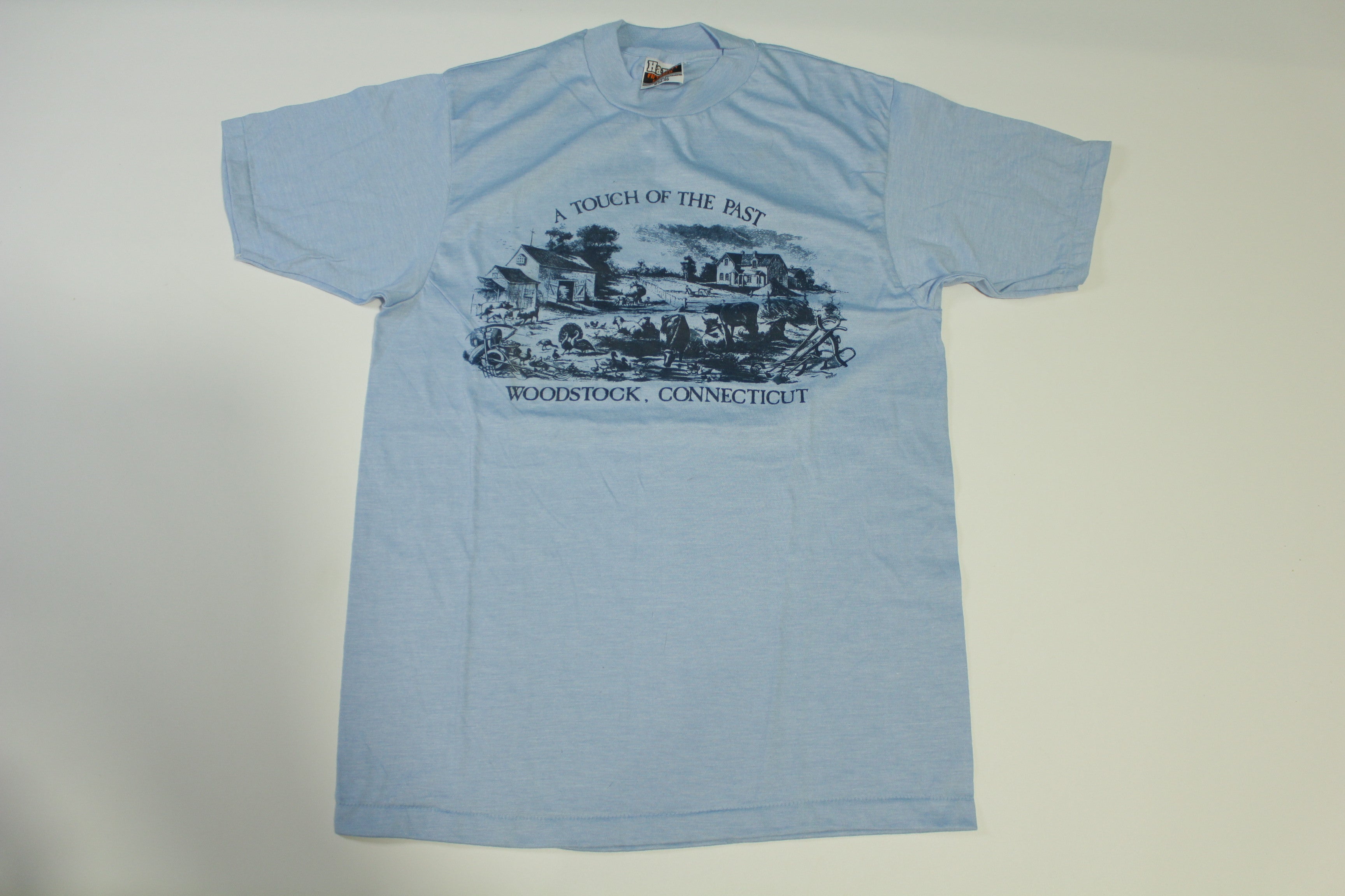 Woodstock Connecticut A Touch of the Past Vintage 80's Hanes T