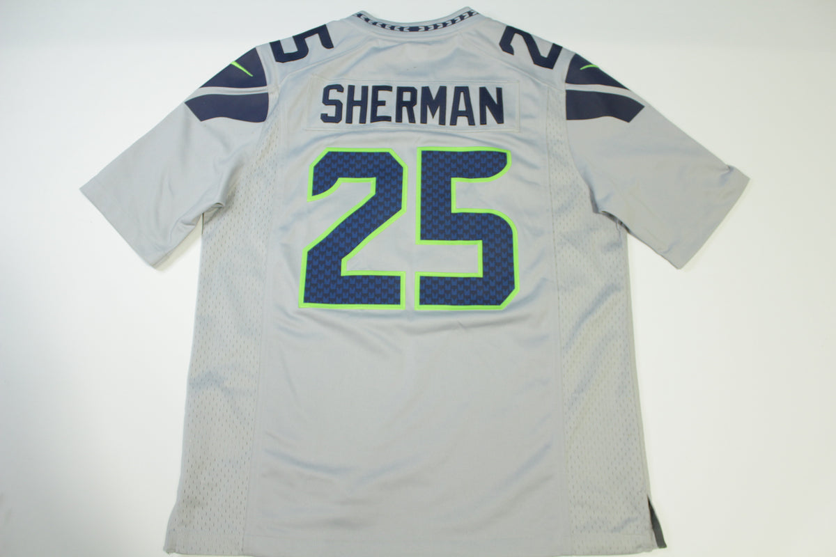 Richard Sherman #25 Seattle Seahawks Nike On Field Stitched Football Jersey