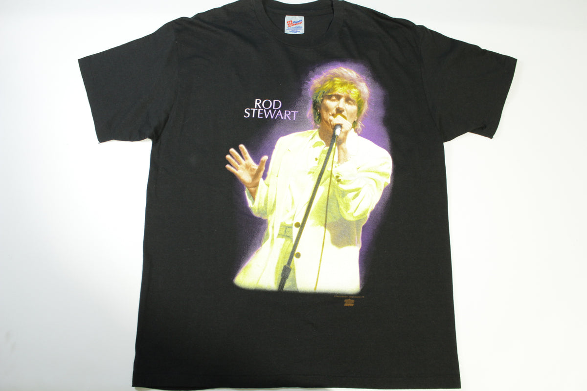 Rod Stewart A Night To Remember 1993 Winterland Vintage Deadstock 90's Tour T-Shirt