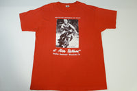 Steve McQueen Harley Vintage 80's Arlo Guthrie Alice's Restaurant Rebel T-Shirt