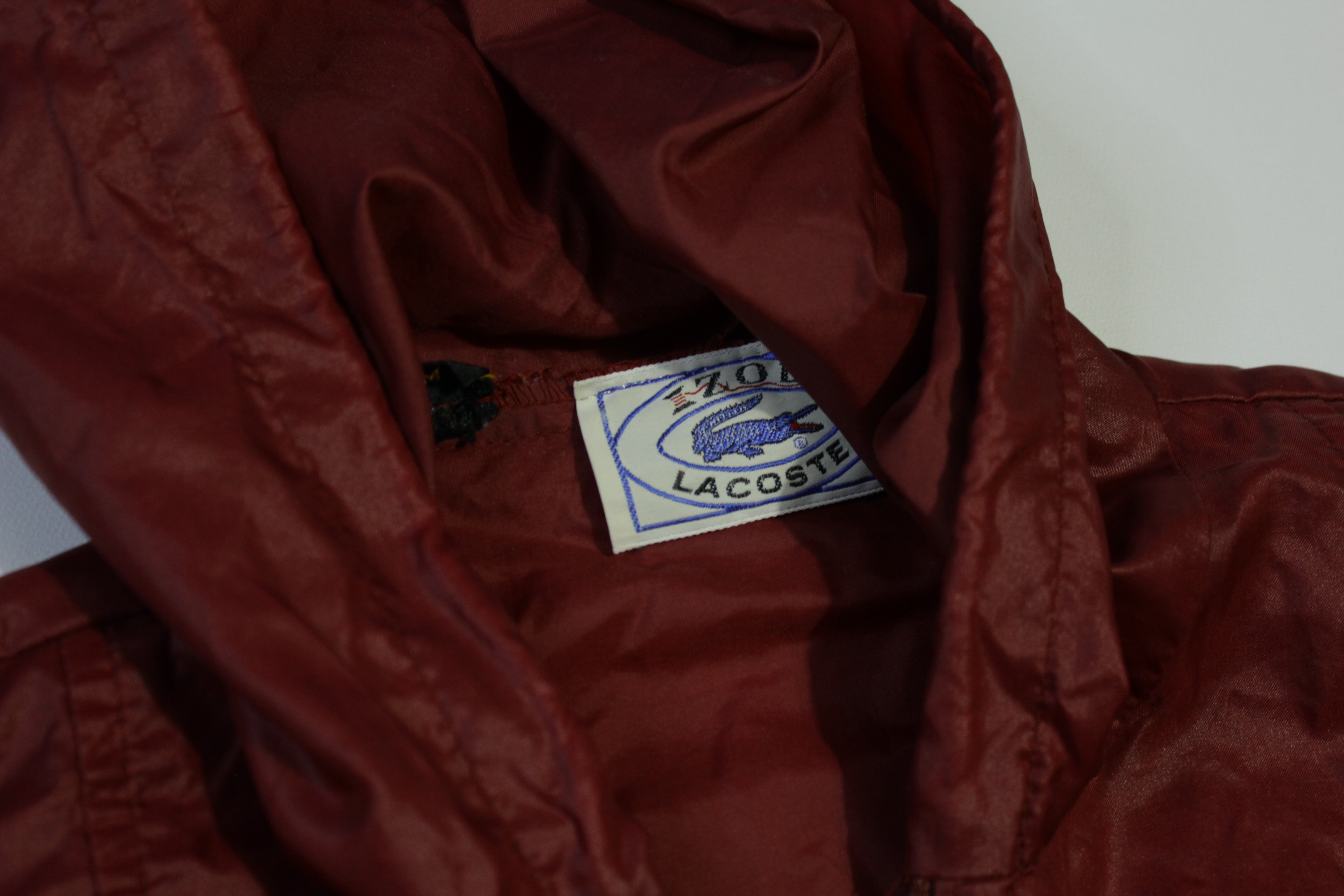 Vintage lacoste clearance windbreaker