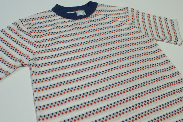 JCPenney MW Vintage Striped Brady Bunch 70's T-Shirt