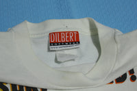 Dilbert Surf Naked Vintage 90's United Media Scott Adams Softwear Comic T-Shirt