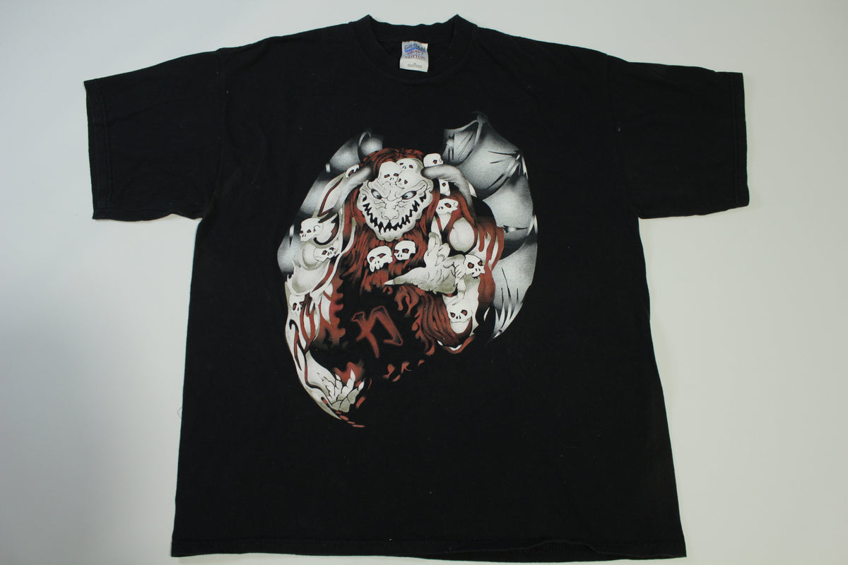WCW WWE Vampiro Wrestling Rare T Shirt Size Extra Large XL Vintage 1998 Gildan