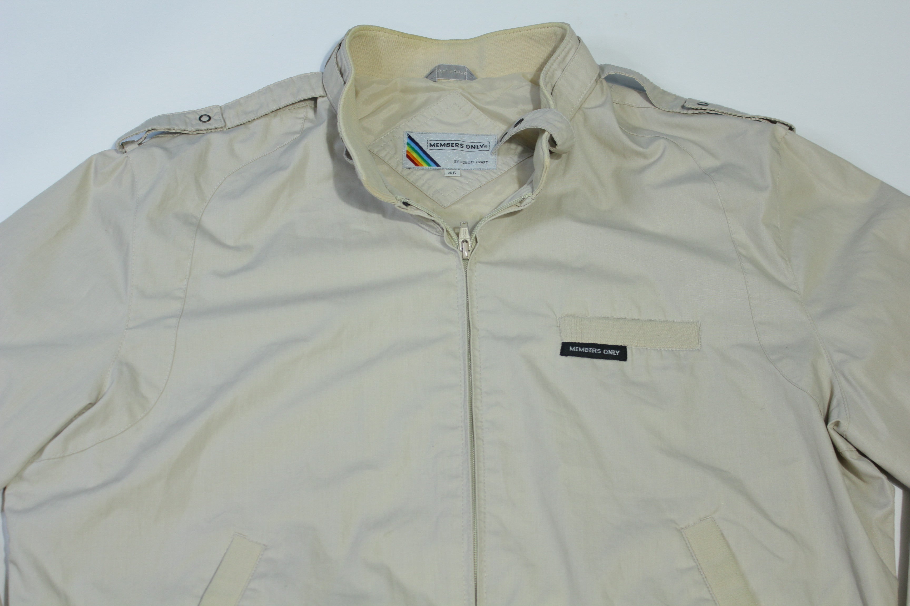 Vintage members only jacket on sale tag