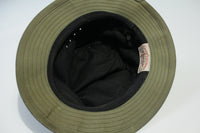 CC Filson Tin Cloth Packer Waxed Cotton Canvas Packer Hat Medium Size