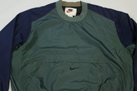 Nike White Tag Vintage 90's Pullover Center Check Pouch Windbreaker Jacket