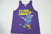 Great To Be Home Vintage 90's SSI Macho Earth Natives Funny Humor Tank Top T-Shirt