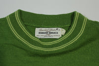 Robert Bruce Arnold Palmer Vintage 60's Wintuk Orlon Acrylic Made in USA Mod Shirt