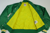 Seattle Sonics Quilt Lined Vintage 80's Made in USA Starter Jacket