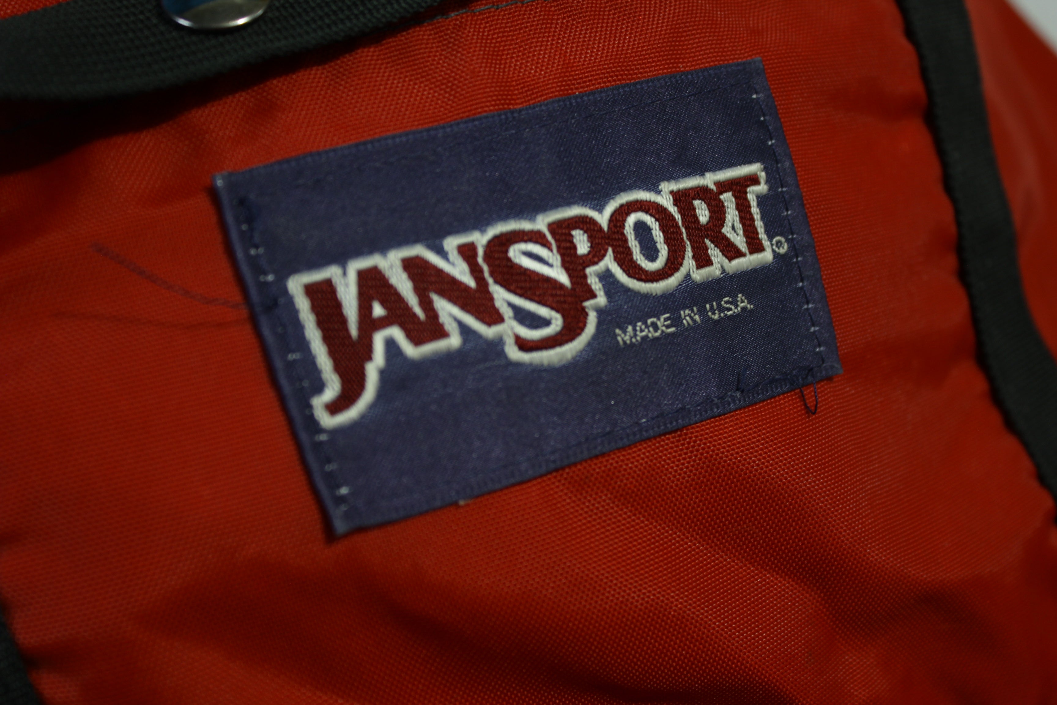 Jansport Made in USA Vintage 80's Convertible Bottom Duffle Gym