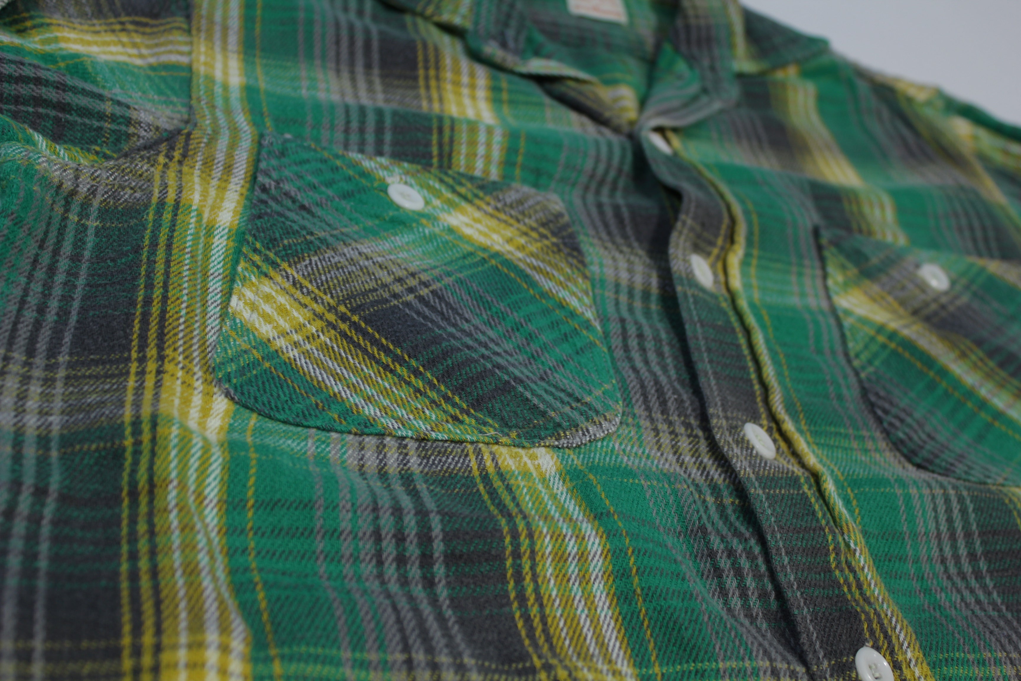 Penneys Sanforized Vintage 50's 60's Big Mac Plaid