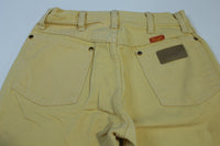 Wrangler Pro Rodeo Vintage 90's 14MWZWE Made in USA Yellow Cream Jeans
