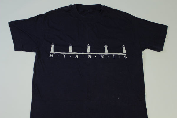 Hyannis Cape Cod Vintage 80's Single Stitch Tourist T-Shirt