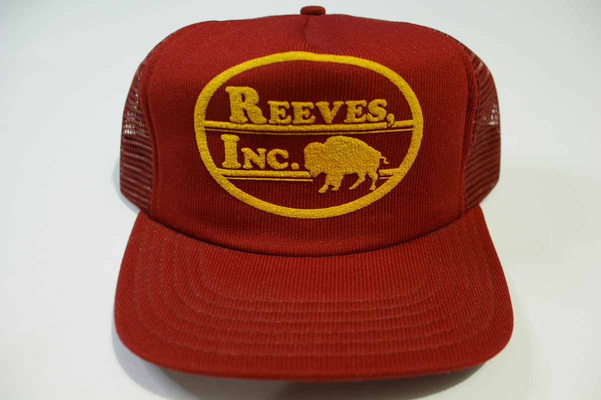 Reeves Inc Vintage 80's Adjustable Snapback Hat