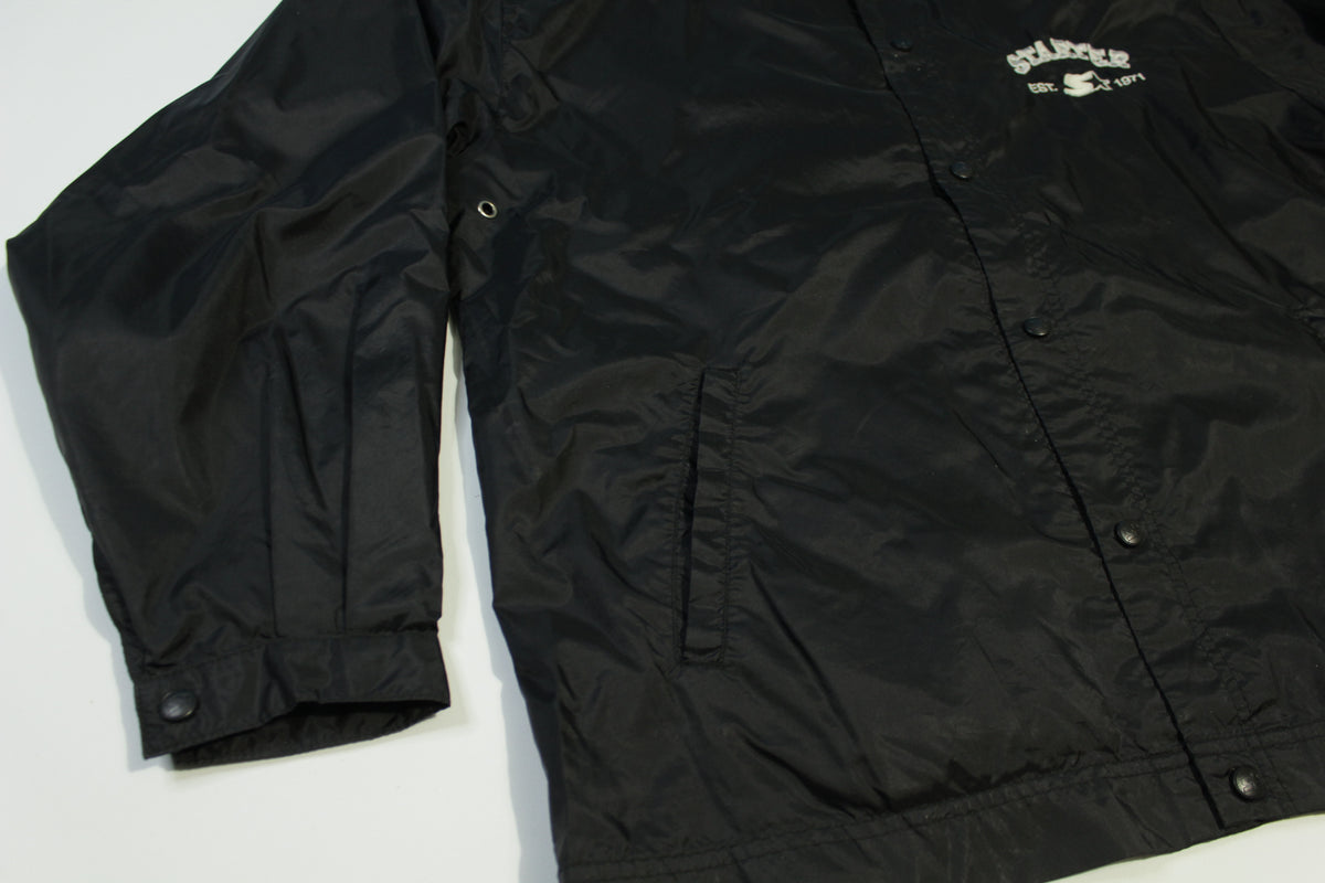 Starter Vintage 90's Black Spellout Est. 1971  Windbreaker Jacket