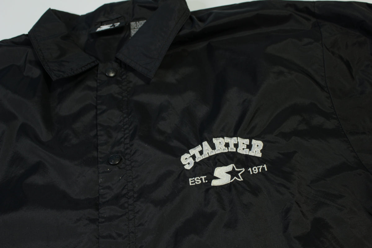 Starter Vintage 90's Black Spellout Est. 1971  Windbreaker Jacket